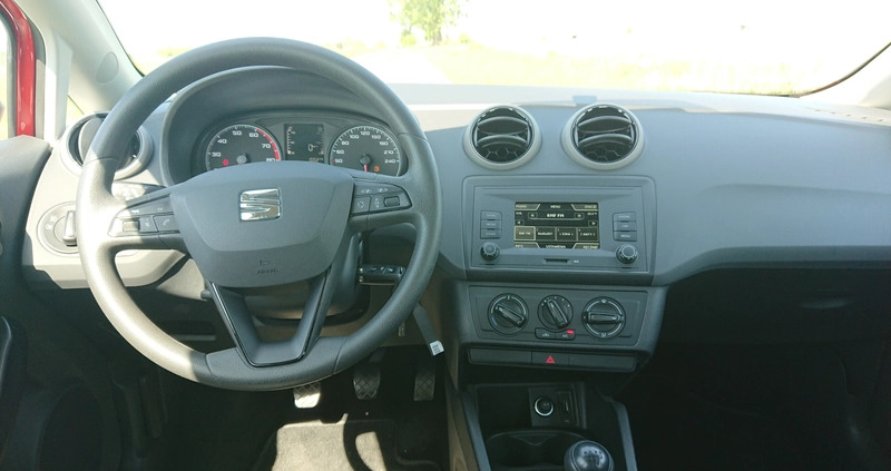 Seat Ibiza cena 36666 przebieg: 129000, rok produkcji 2016 z Chodzież małe 92